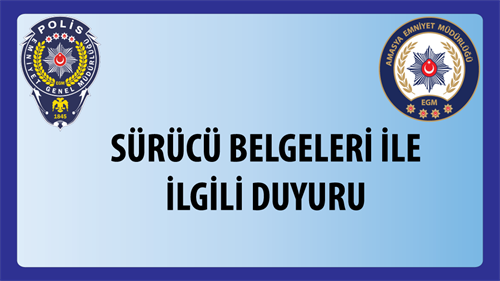 Sürücü Belgelerinin Yenilenmesi